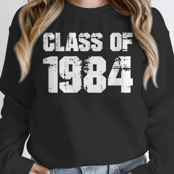 Class Of 1984 High School College Graduation Reunion Unisex Sweatshirt