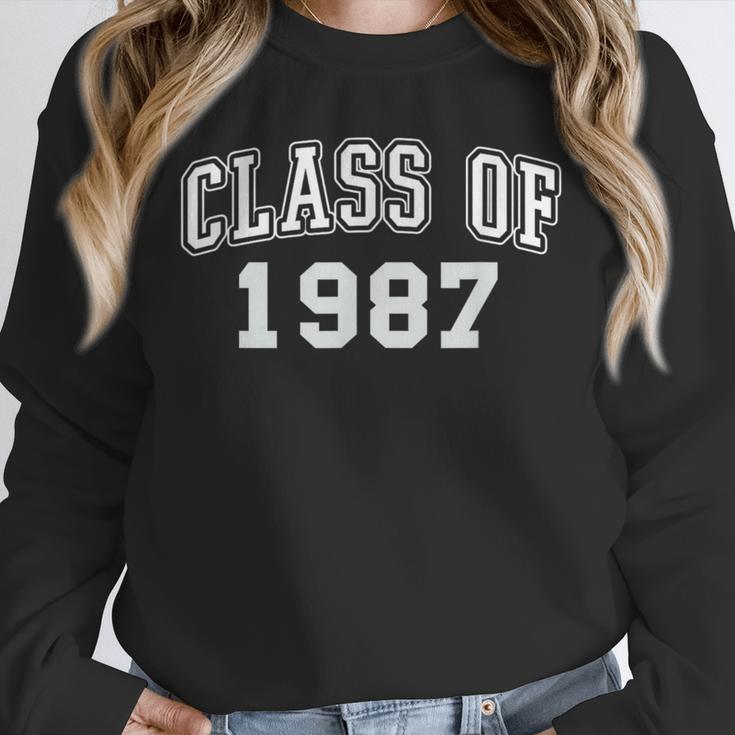 Class Of 1987 Vintage Graduation College High School Reunion Unisex Sweatshirt
