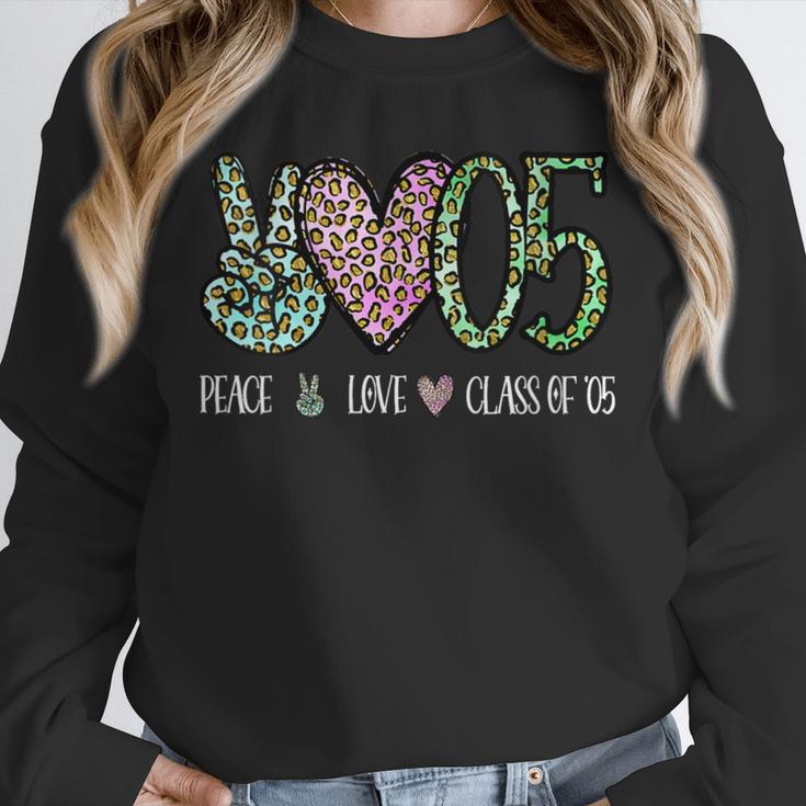 Class Of 2005 Shirt Leopard Senior Graduation Class Reunion Unisex Sweatshirt