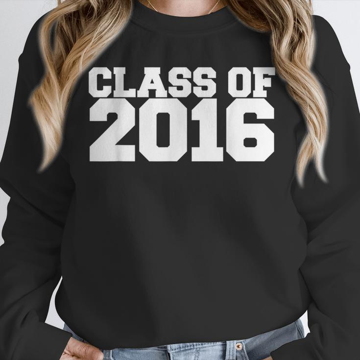 Class Of 2016 Senior Graduation Novelty FashionShirt Top Unisex Sweatshirt