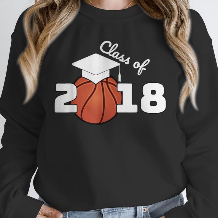 Class Of 2018 Basketball Senior Graduation Shirt Grad Unisex Sweatshirt