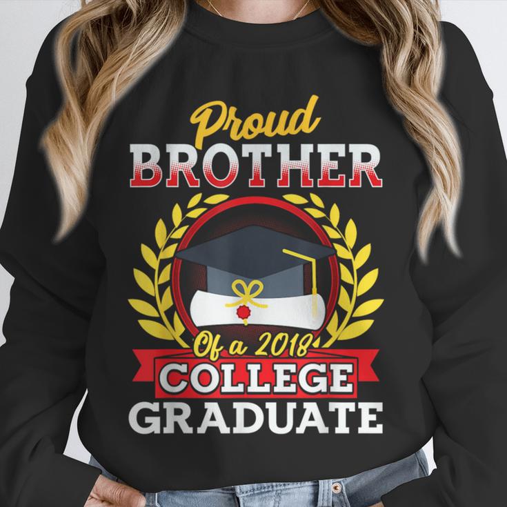 Class Of 2018 Graduation Tshirt For Brother Of Graduate Unisex Sweatshirt