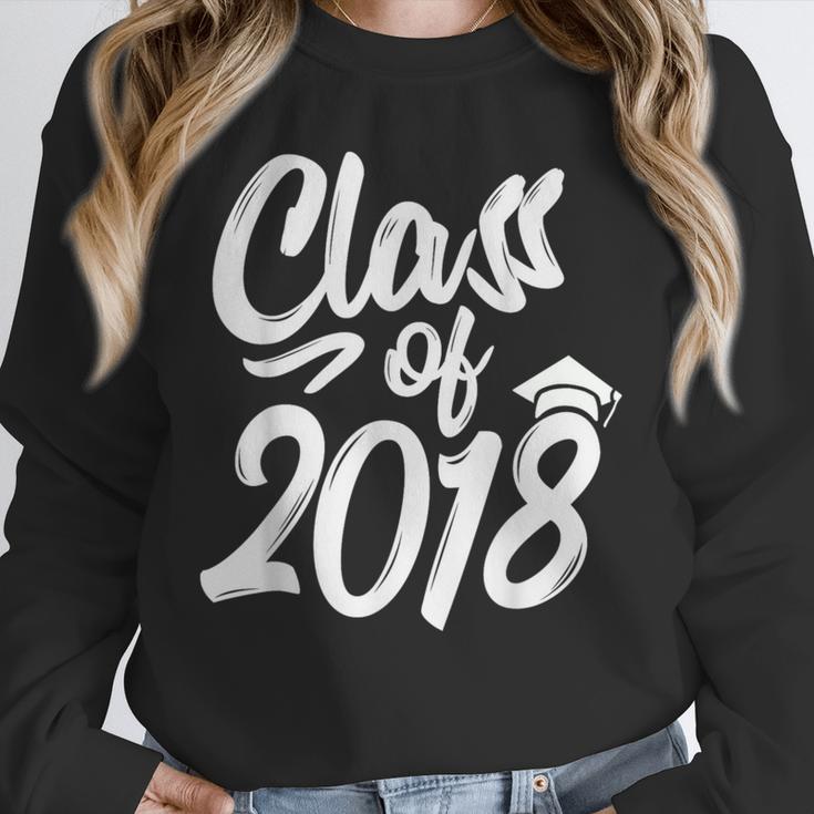 Class Of 2018 Graduation Cap Trendy Cute Unisex Sweatshirt