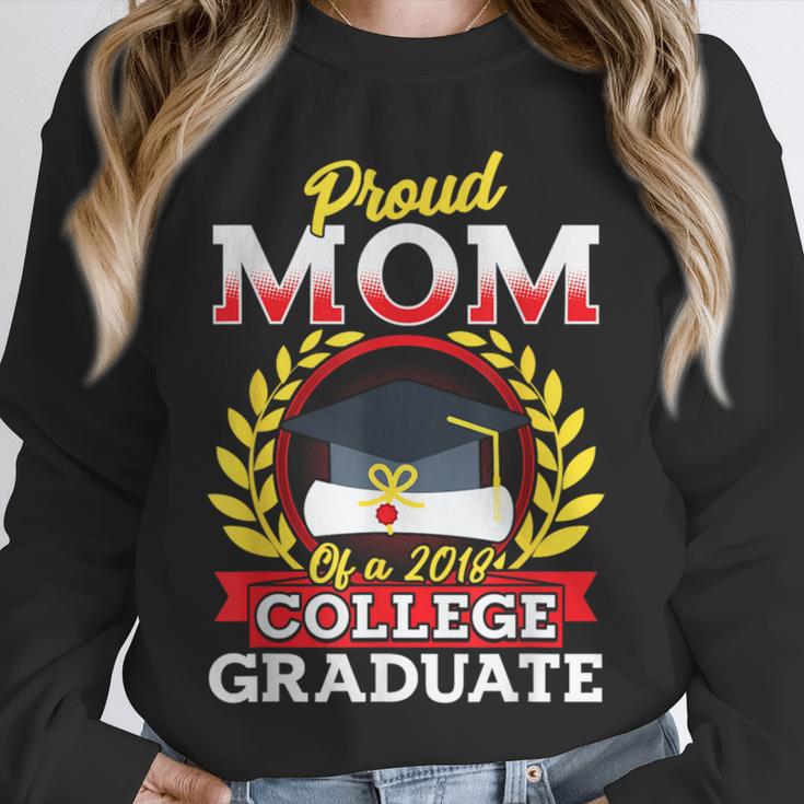 Class Of 2018 Graduation Tshirt For Mom Of Graduate Unisex Sweatshirt