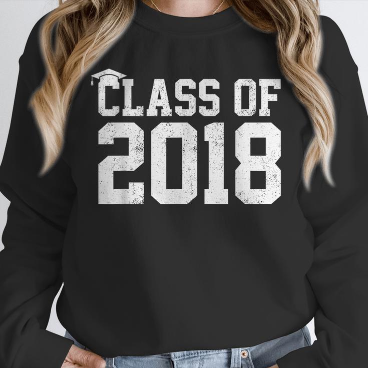 Class Of 2018 Graduation Senior High School College Unisex Sweatshirt