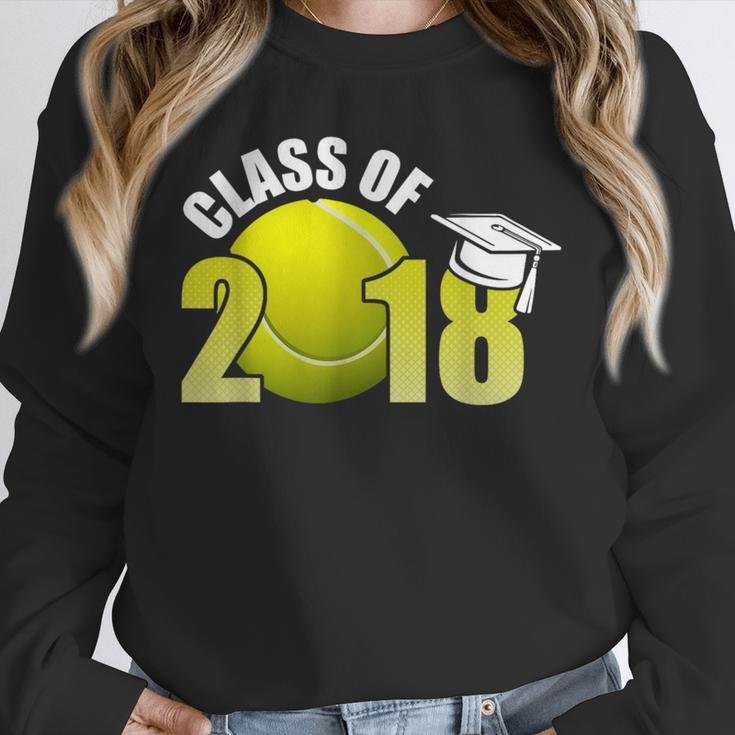 Class Of 2018 Shirts Graduation Senior Tennis Shirt Unisex Sweatshirt