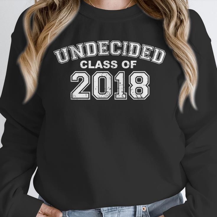 Class Of 2018 UNDECIDED High School Graduation Unisex Sweatshirt