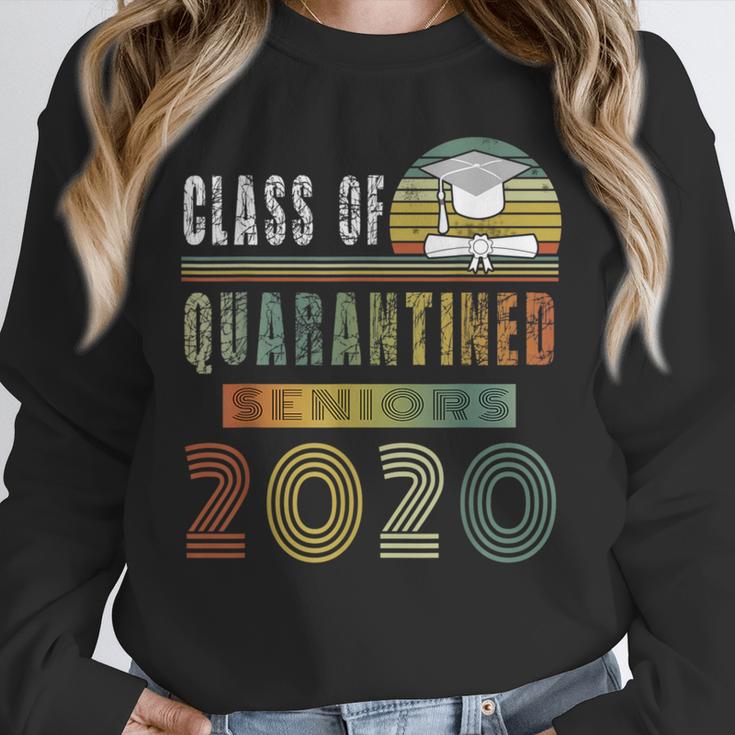 Class Of 2020 Quarantined Seniors Graduation Gift Unisex Sweatshirt