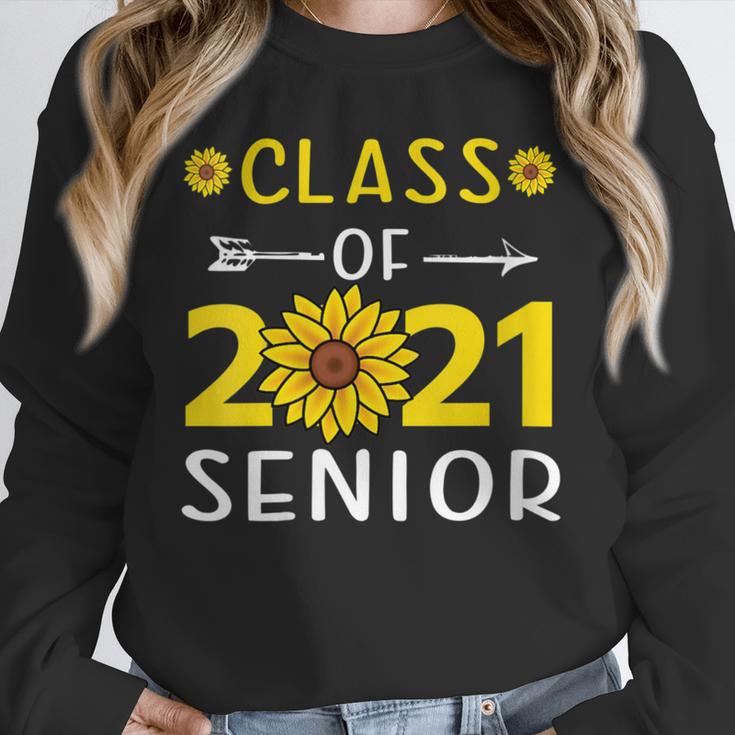 Class Of 2021 Senior Graduation Sunflower Unisex Sweatshirt