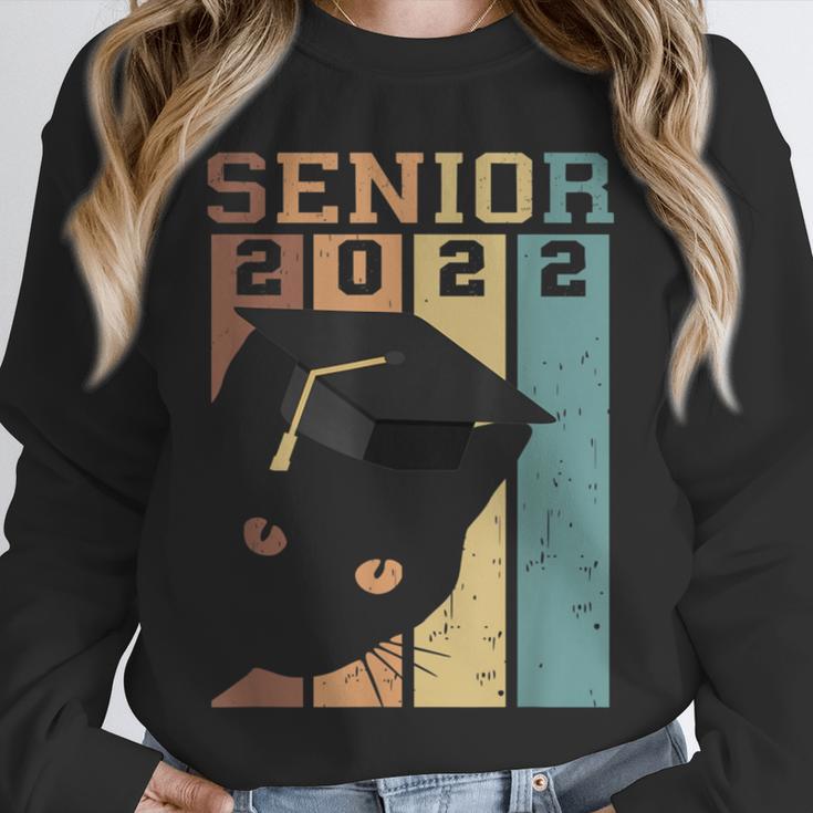 Class Of 2022 Graduation Cat Seniors Grad Unisex Sweatshirt
