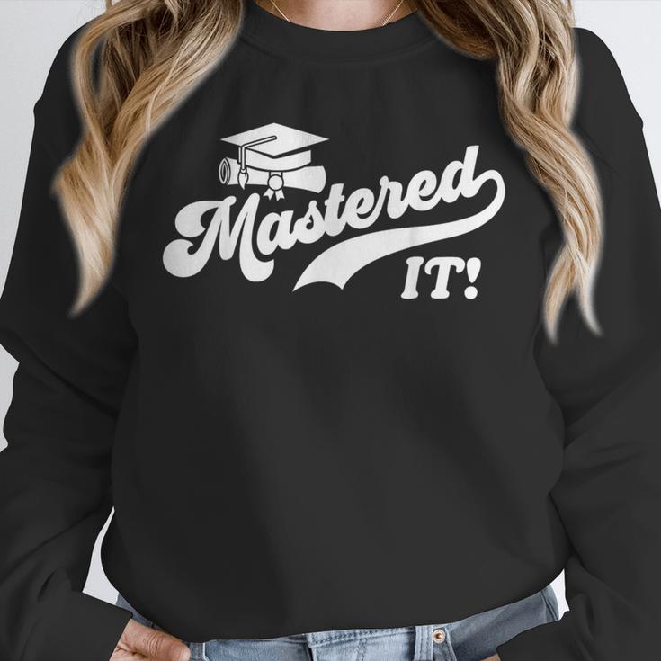 Class Of 2022 Mastered It College Masters Degree Graduation Unisex Sweatshirt