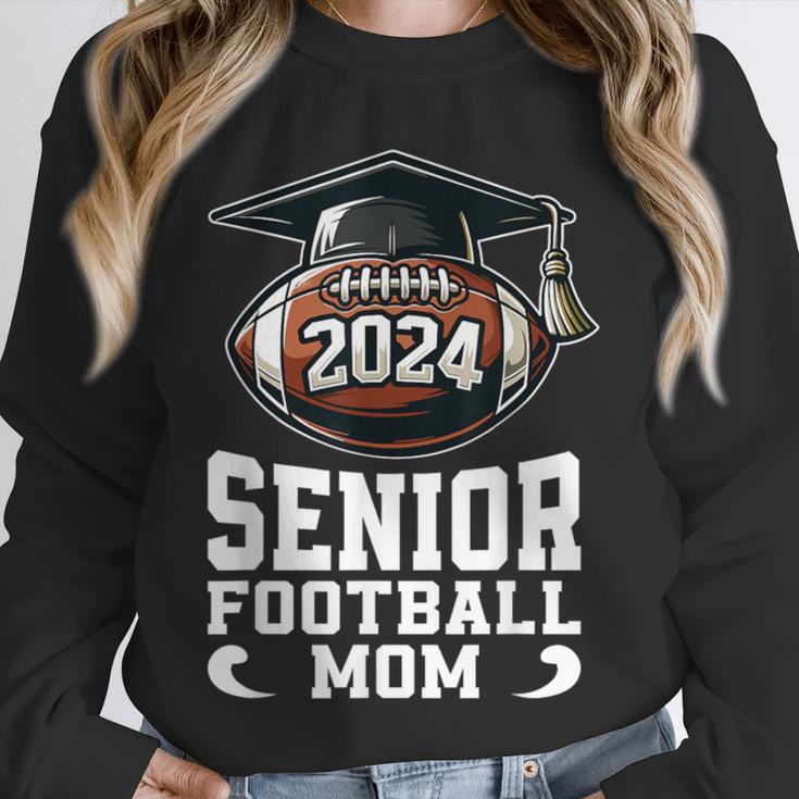 Class Of 2024 Graduation Senior Football Mom 2024 Unisex Sweatshirt