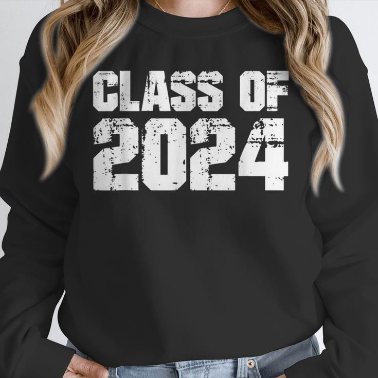 Class Of 2024 High School College Graduation Reunion T-Shirt Unisex Sweatshirt