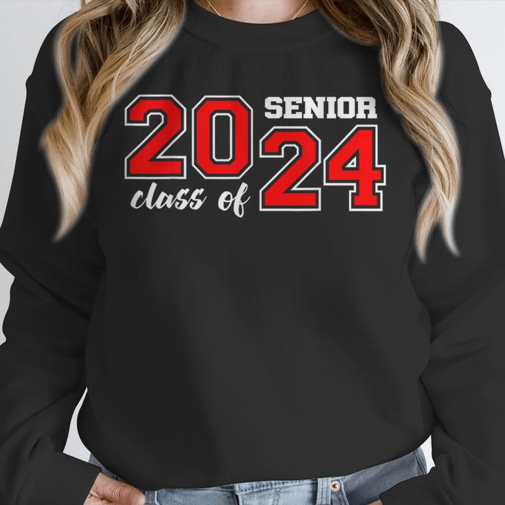 Class Of 2024 Senior Year Boys Girls School Graduation Unisex Sweatshirt