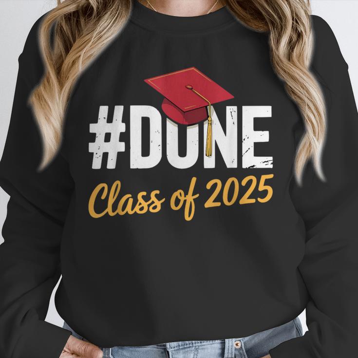 Class Of 2025 Graduation Hashtag DONE Graduate Unisex Sweatshirt