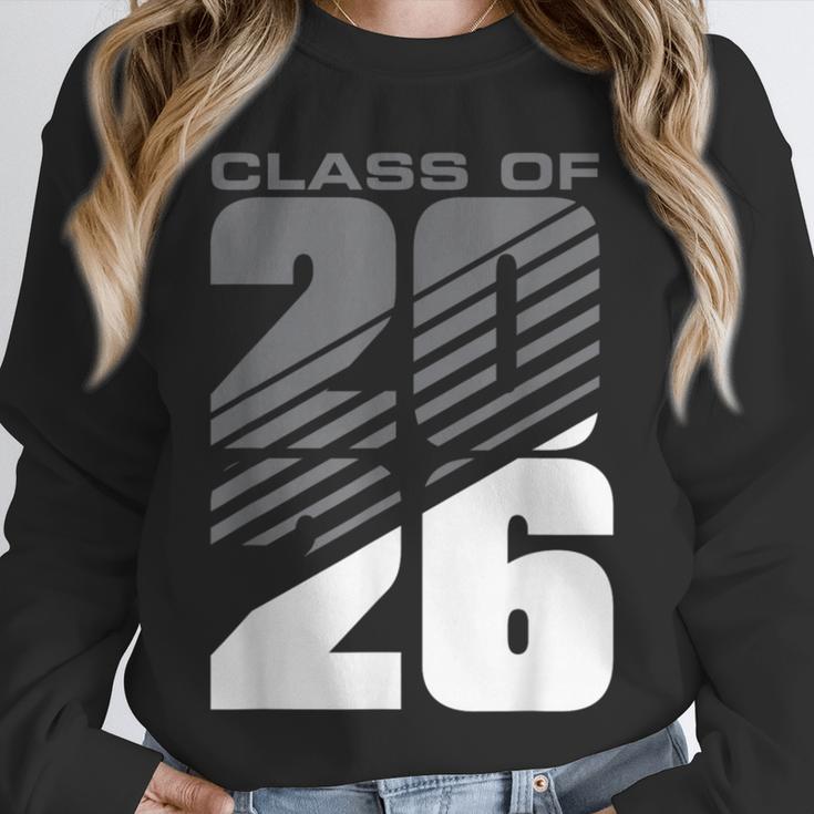 Class Of 2026 High School Senior Graduation Grey Sport Style Unisex Sweatshirt