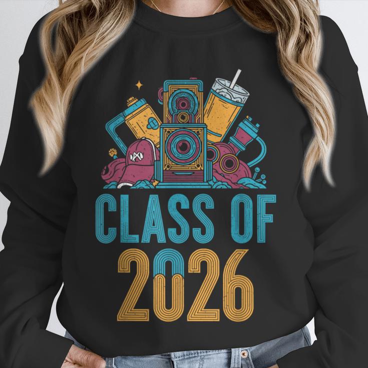 Class Of 2026 Retro Graduation Memory Nostalgia For Seniors Unisex Sweatshirt