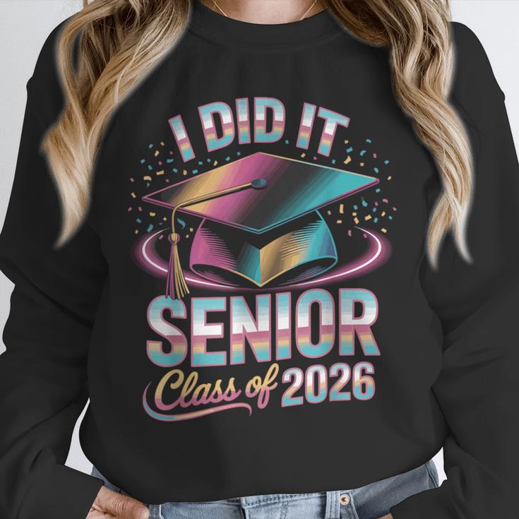 Class Of 2026 Senior Graduation I Did It Unisex Sweatshirt