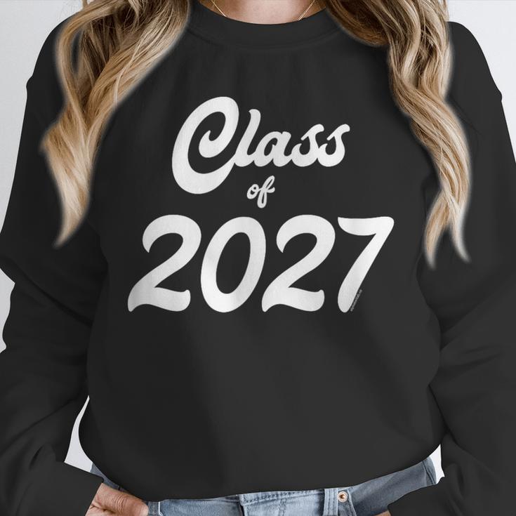 Class Of 2027 Graduation School Spirit Her Senior Class Unisex Sweatshirt