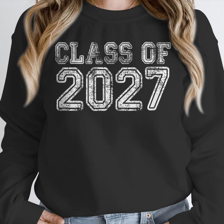 Class Of 2027 Grow With Me Future Graduation Year Unisex Sweatshirt