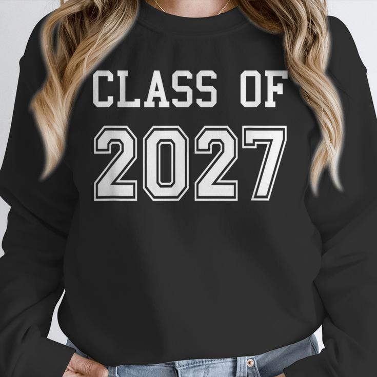 Class Of 2027 Shirt Graduation School Future Graduate Unisex Sweatshirt