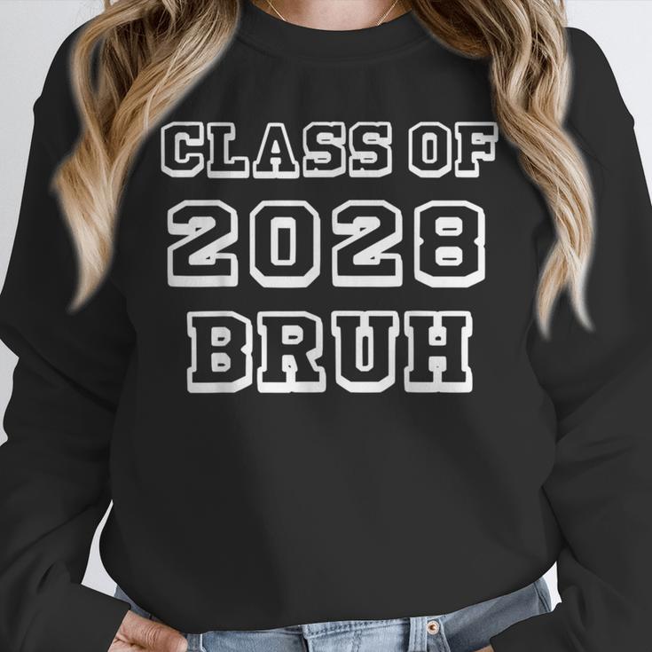 Class Of 2028 Bruh Graduation School Leavers Students Unisex Sweatshirt