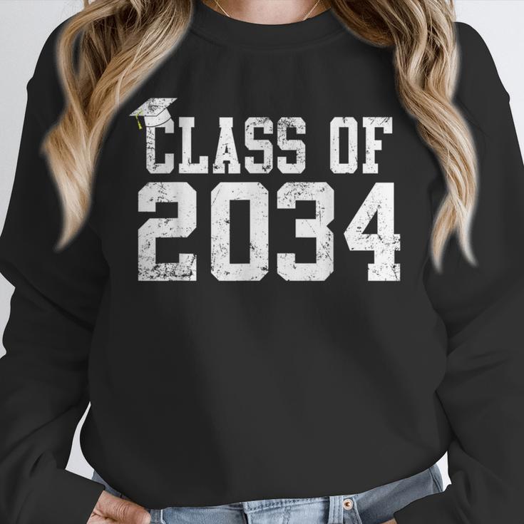 Class Of 2034 Grow With Me First Day Of School Graduation Unisex Sweatshirt
