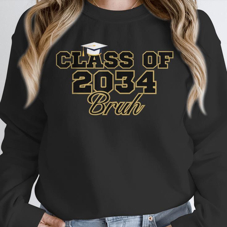 Class Of 2034 Senior 2034 Graduation Bruh Unisex Sweatshirt