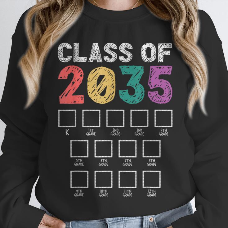 Class Of 2035 Graduation Check List Unisex Sweatshirt
