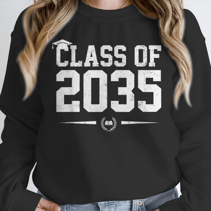 Class Of 2035 Grow With Me Graduation First Day Of School Unisex Sweatshirt