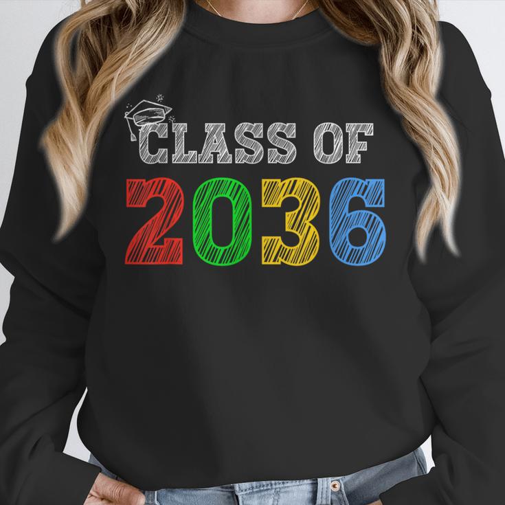 Class Of 2036 Grow With Me Graduation First Day Of School Unisex Sweatshirt