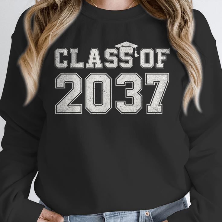 Class Of 2037 Kindergarten To Graduation First Day Of School Unisex Sweatshirt
