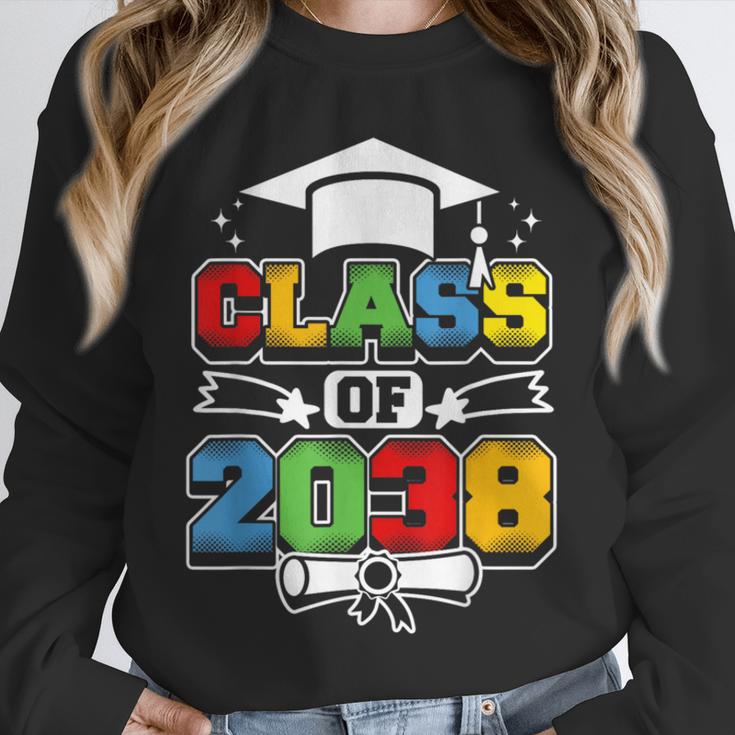 Class Of 2038 First Day Of School & Graduation 2038 Unisex Sweatshirt