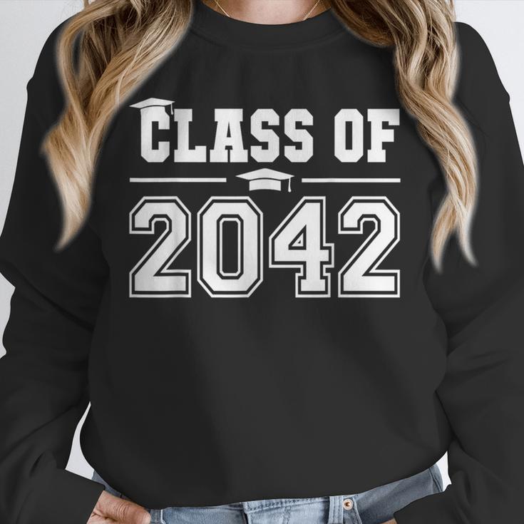 Class Of 2042 Grow With Me First Day Of School Graduation Unisex Sweatshirt
