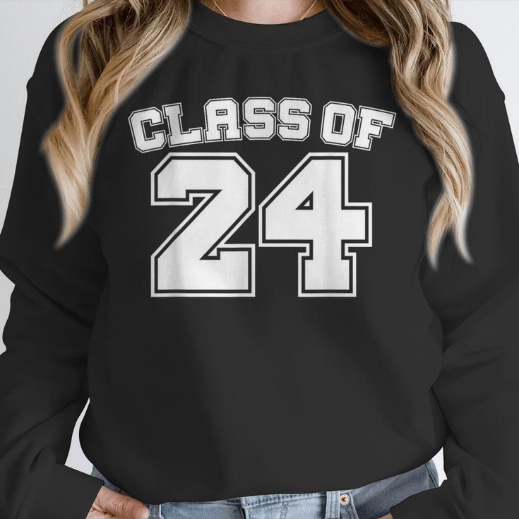 Class Of 24 2024 School Tee Shirt Graduation Class Party Unisex Sweatshirt