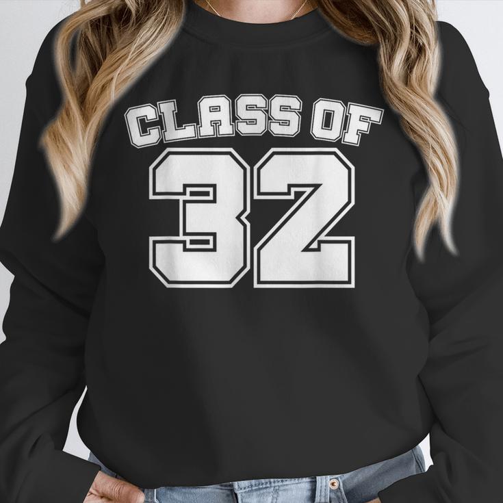 Class Of 32 2032 School Tee Shirt Graduation Class Party Unisex Sweatshirt