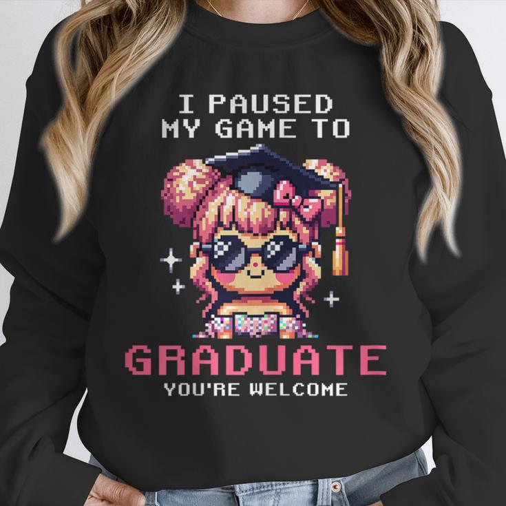 Classic I'm From The 1900s Retro Games Graduating Girl Unisex Sweatshirt