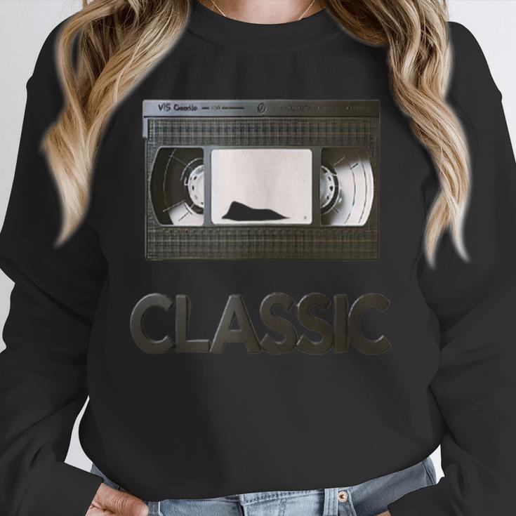 Classic VHS Tape Nostalgia Retro Unisex Sweatshirt