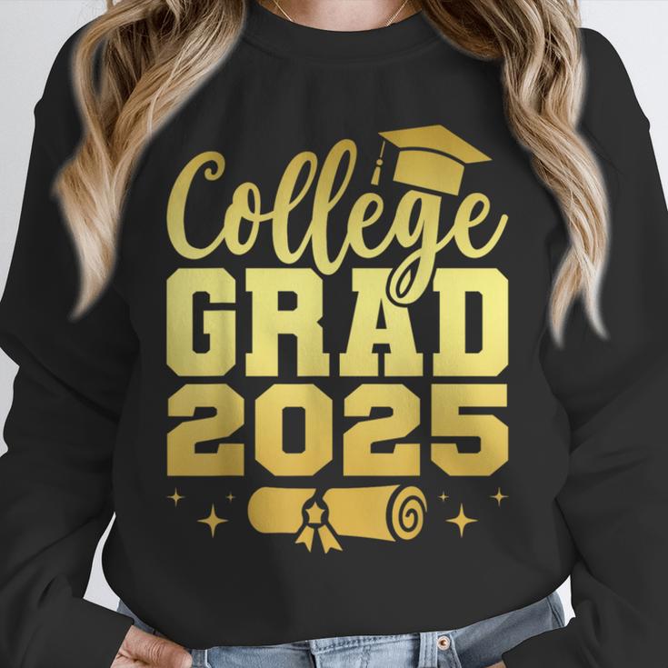 College Grad Class Of 2025 Senior Graduate Graduation Unisex Sweatshirt