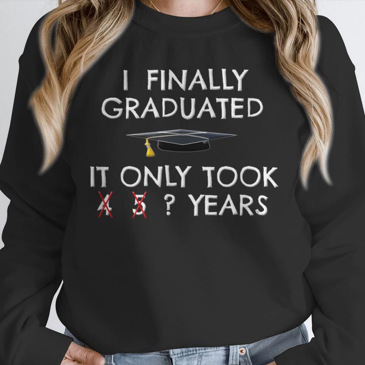 College Graduation Class Of 2021 Finally Graduated Unisex Sweatshirt