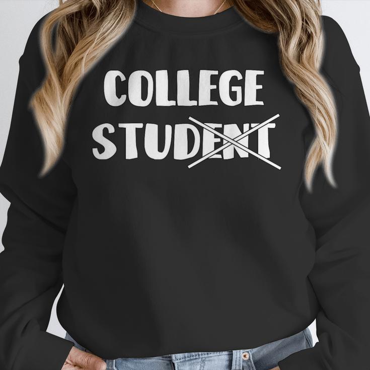 College Humor College Graduation Party Shirts Supplies Men Unisex Sweatshirt