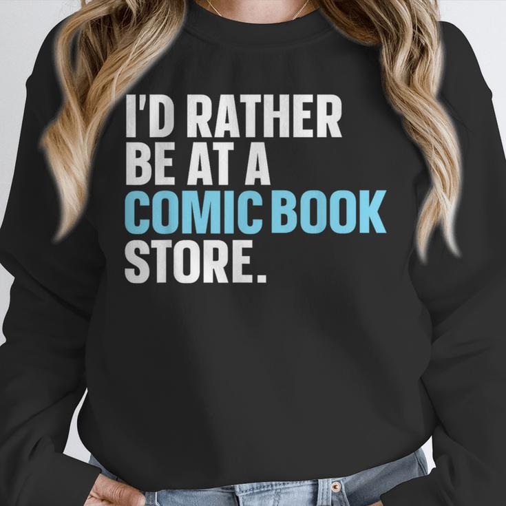Comic Books Art For Men Women Comics Lover Comics Collector Unisex Sweatshirt