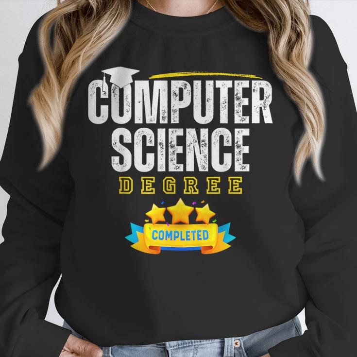 Computer Science Degree Graduation Senior Celebration Grad Unisex Sweatshirt