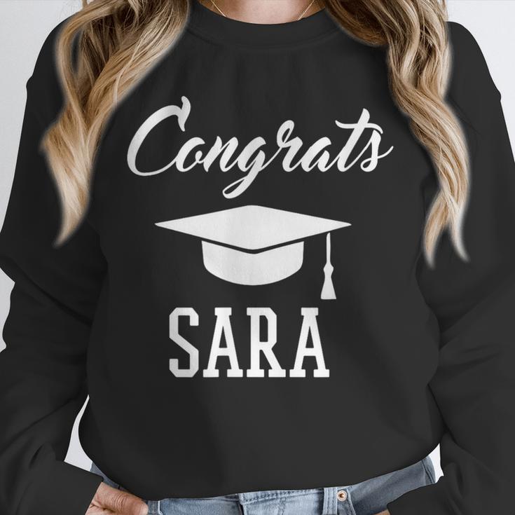Congrats Sara College High School Graduation Unisex Sweatshirt