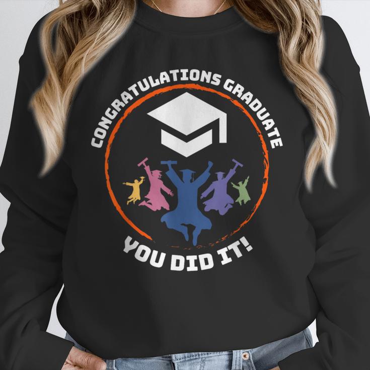 Congratulations Graduate You Did It Class Of 2024 Graduation Unisex Sweatshirt