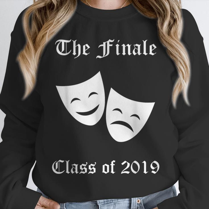 Cool Theater Graduation Tshirt Tragedy And Comedy Masks Unisex Sweatshirt