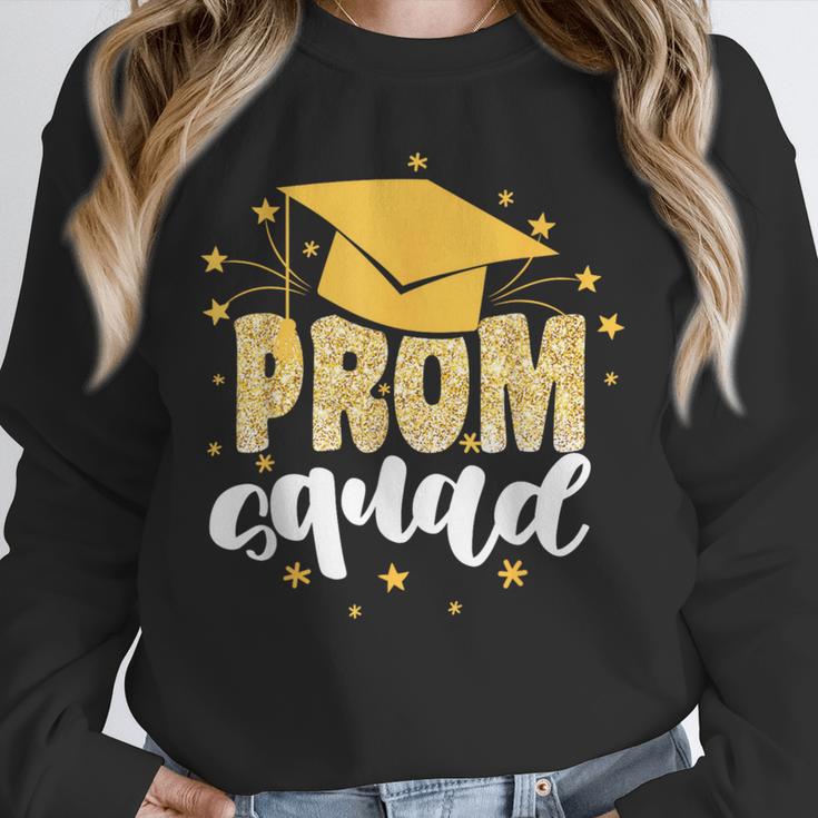 Cool Prom Squad 2025 Prom Graduation Party Matching 2025 Unisex Sweatshirt