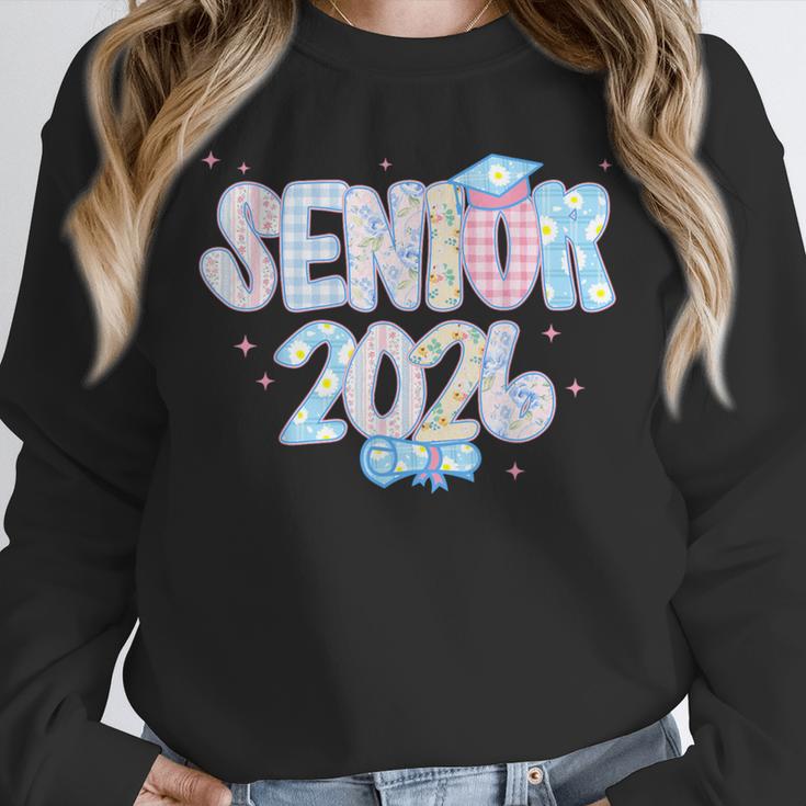 Coquette Senior-Class Of 2026 Preppy Graduation Graduate Unisex Sweatshirt