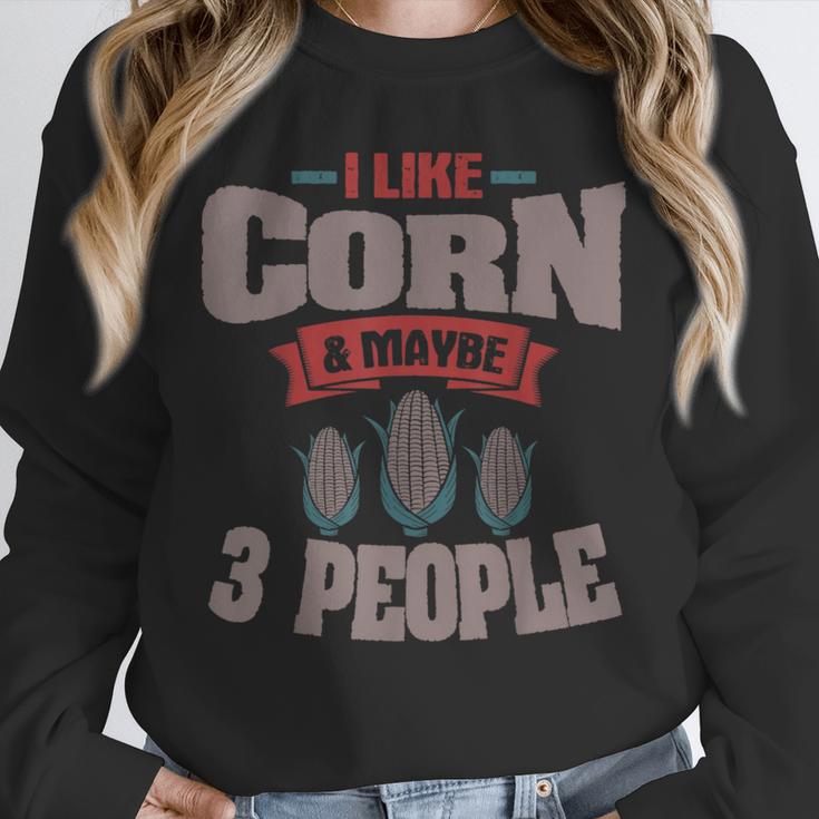 Corn Enthusiast Introvert Maize Farmer Planter Grower Unisex Sweatshirt Corn Enthusiast Introvert Maize Farmer Planter Grower Unisex Sweatshirt