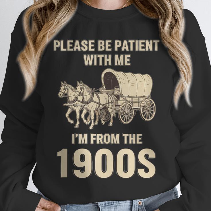 Country Please Be Patient With Me I'm From The 1900s Vintage Unisex Sweatshirt Country Please Be Patient With Me I'm From The 1900s Vintage Unisex Sweatshirt
